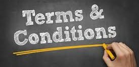 Terms and Conditions